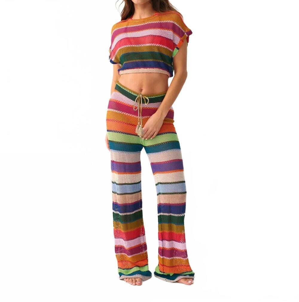 NEW PQ SWIM bree boho pant in calypso